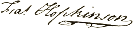 Francis Hopkinson signature