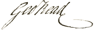 George Read signature