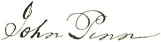 John Penn signature
