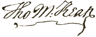 Thomas McKean signature