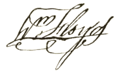 William Floyd signature