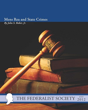 Mens Rea and State Crimes